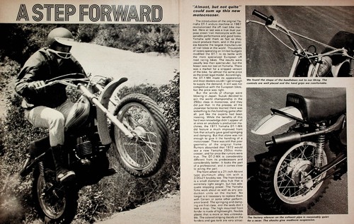 1972 yamaha mx motocross - 1972, dt-2