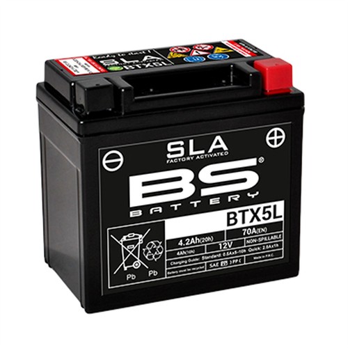 Sealed activated battery - bs,