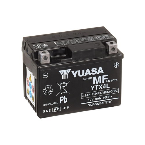 Yuasa battery ytx4l fit - yuasa, to